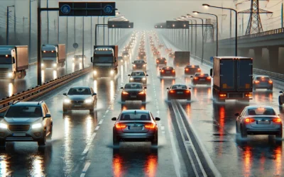 Driving in Heavy Traffic or Bad Weather: Stay Safe and Adapt