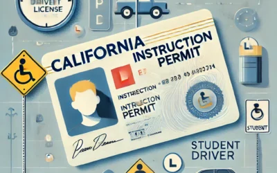 Getting an Instruction Permit and Driver’s License in California